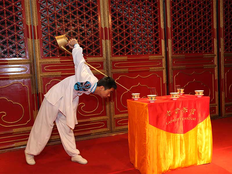 長嘴壺茶藝表演 功夫茶表演